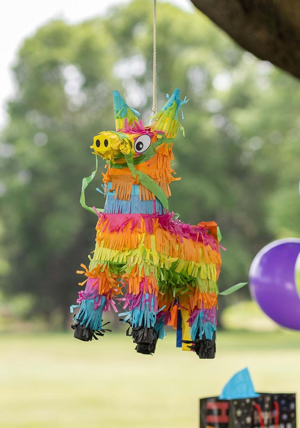 imageFun Costumes Cinco De Mayo Donkey Pinata for Fiesta Party Decoration Colorful Mexican Theme Carnival Festivals Event Standard