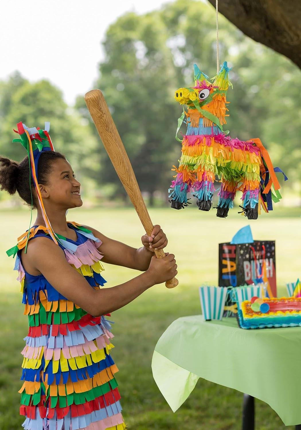 imageFun Costumes Cinco De Mayo Donkey Pinata for Fiesta Party Decoration Colorful Mexican Theme Carnival Festivals Event Standard