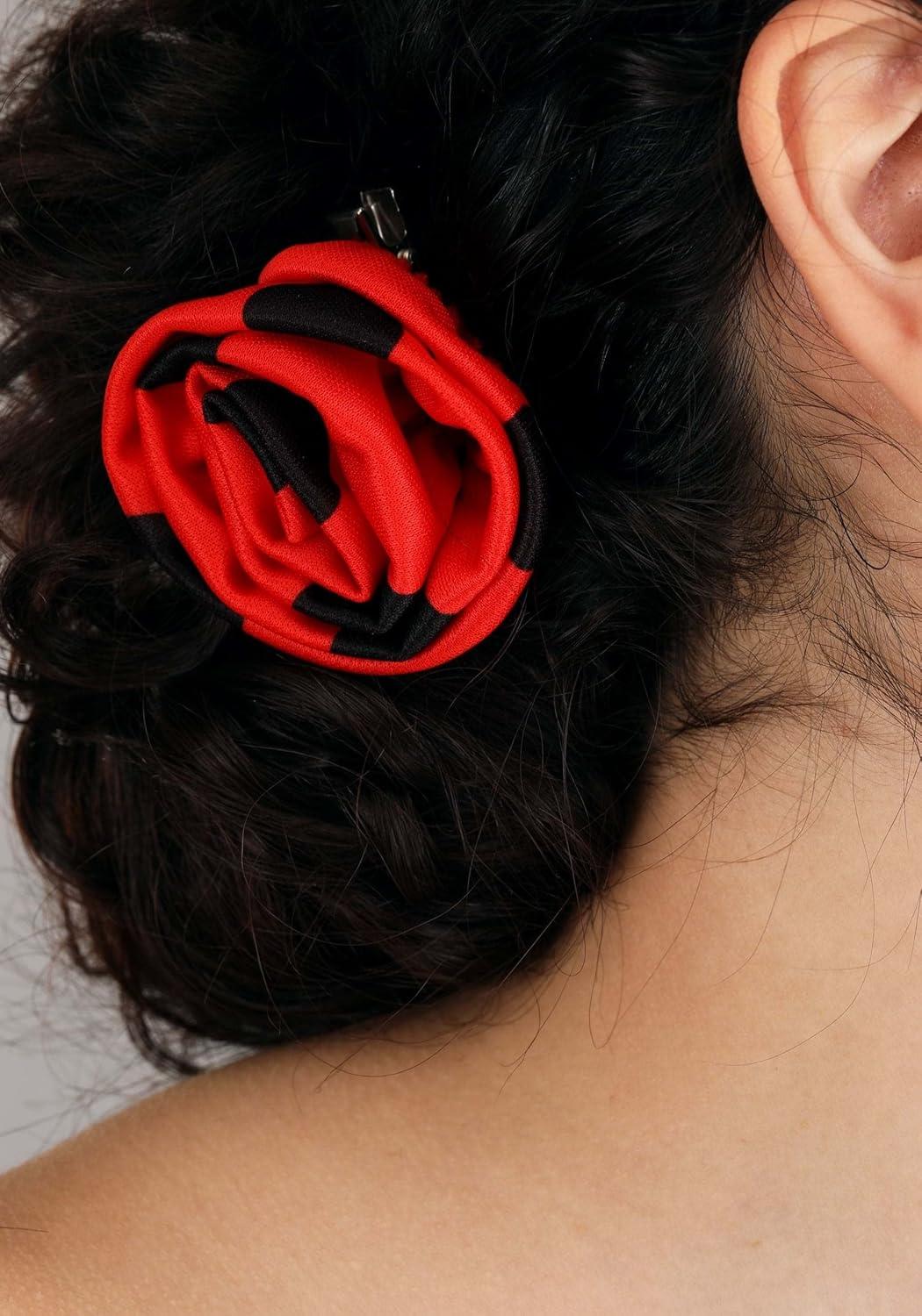 imageFun Costumes Womens Spanish Senorita Costume Red and Black Spanish Dancer Dress Spain Celebration Dress Halloween OutfitSpain Celebration Dress Halloween Outfit