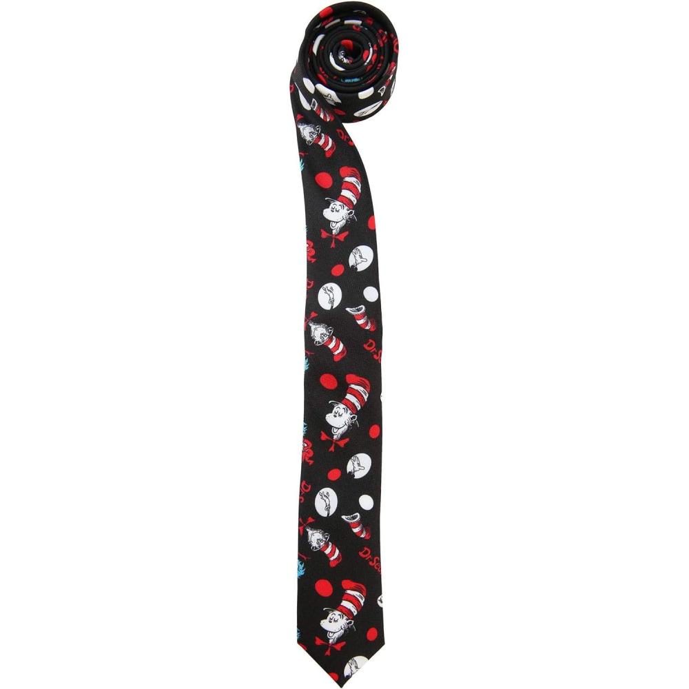 imageThe Cat in the Hat Costume Pattern Necktie For Adults ampamp Kids