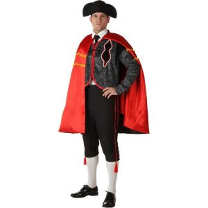 Adult Matador Costume for Cinco de Mayo & Costume Parties – Bullfighter Outfit with Bolero Jacket & Matador Hat