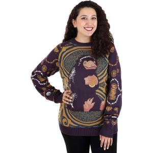 FUN.COM Adult Niffler Fantastic Beasts Sweater(Brown)