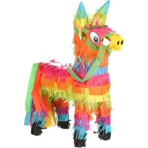 Fun Costumes Cinco De Mayo Donkey Pinata for Fiesta Party Decoration, Colorful Mexican Theme Carnival Festivals Event Standard