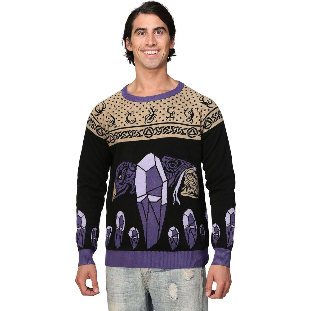 imageFun Costumes The Dark Crystal Ugly Christmas Sweater 1X 2X 3XMulticolored