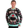 imageYoure My ZomBae Valentines Day Sweater for Adults  Funny Zombie Themed VDay Sweatshirts for Couples
