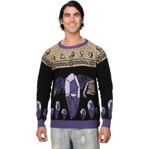 Fun Costumes The Dark Crystal Ugly Christmas Sweater 1X 2X 3X(Multi-colored)