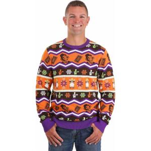 Willy Wonka Ugly Christmas Sweater for Adults, Christmas Movie Themed Sweaters, Wonka Apparel Holiday Crewneck