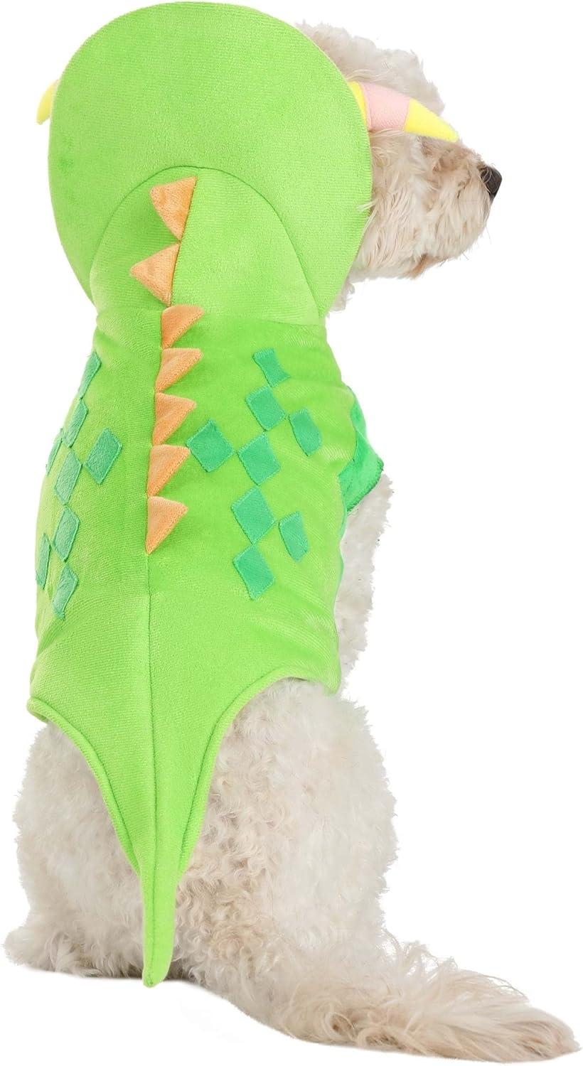 imageFun Costumes Magic School Bus Liz Pet Costume Velour Hooded Outfit ampamp HornsMedium