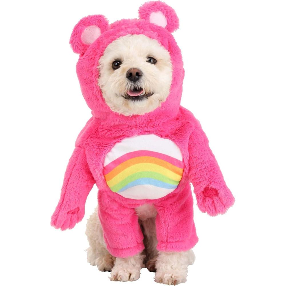 imageFun Costumes Care Bears Cheer Bear Dog Costume Size Large Teddy Bear Outfit for Dogs MSmall