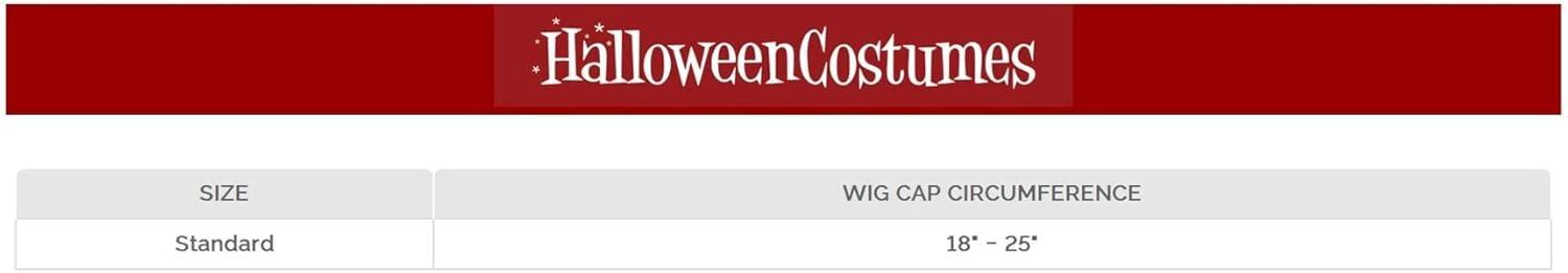 imageFun Costumes Willy Wonka and The Chocolate Factory Mens Willy Wonka Wig StandardStandard