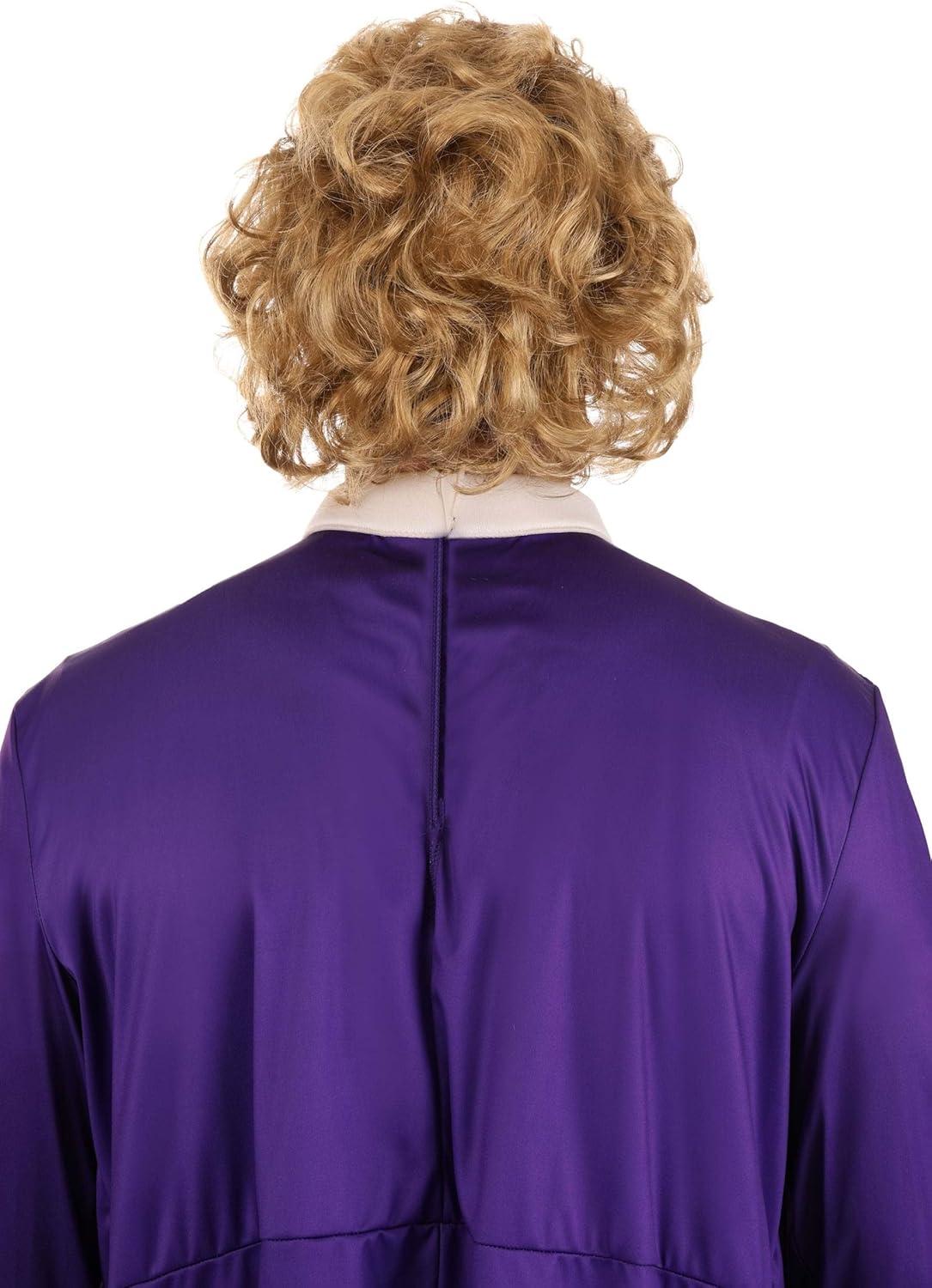 imageFun Costumes Willy Wonka and The Chocolate Factory Mens Willy Wonka Wig StandardStandard