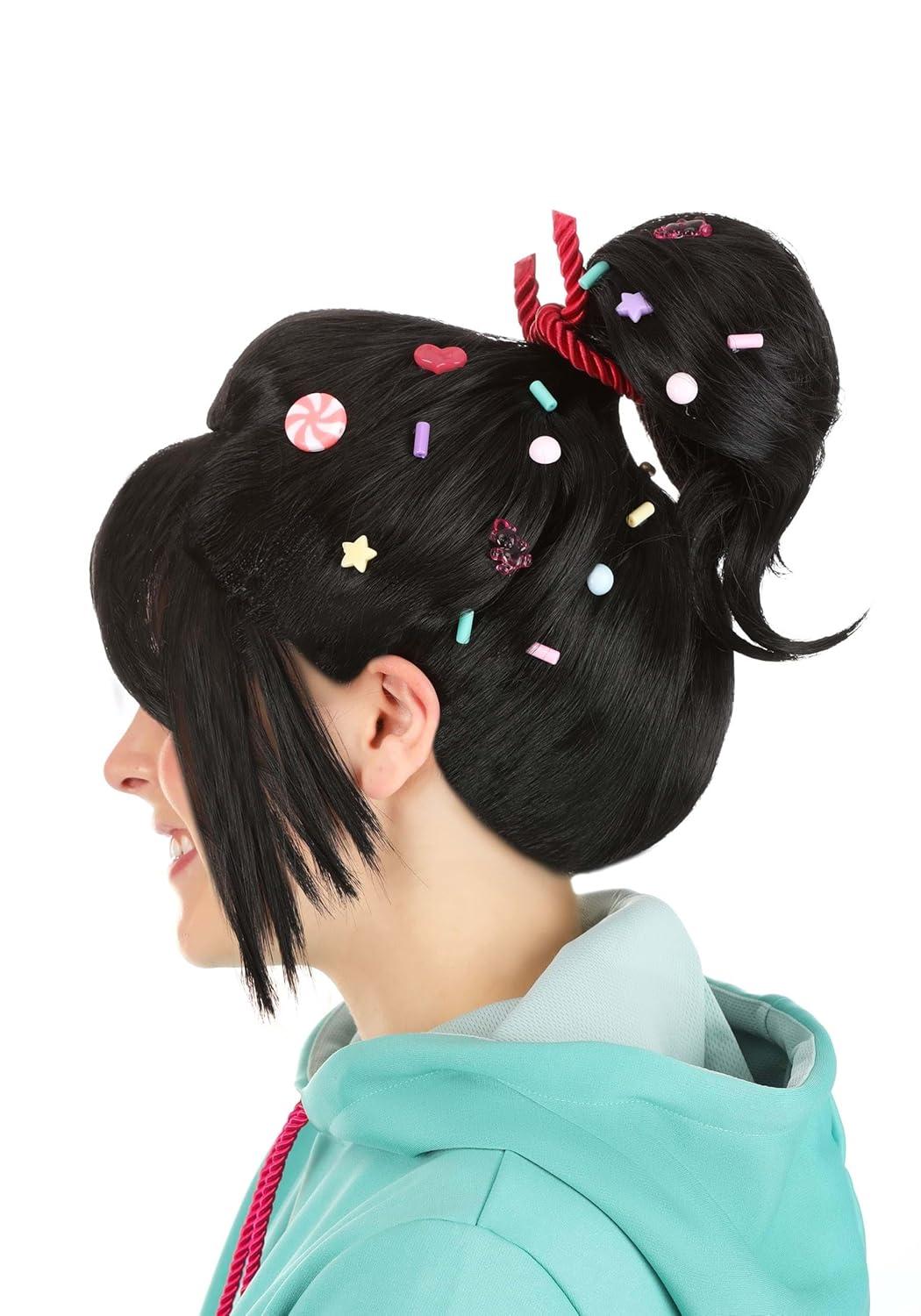 imageFun Costumes Womens Disney Wreck it Ralph Vanellope Wig