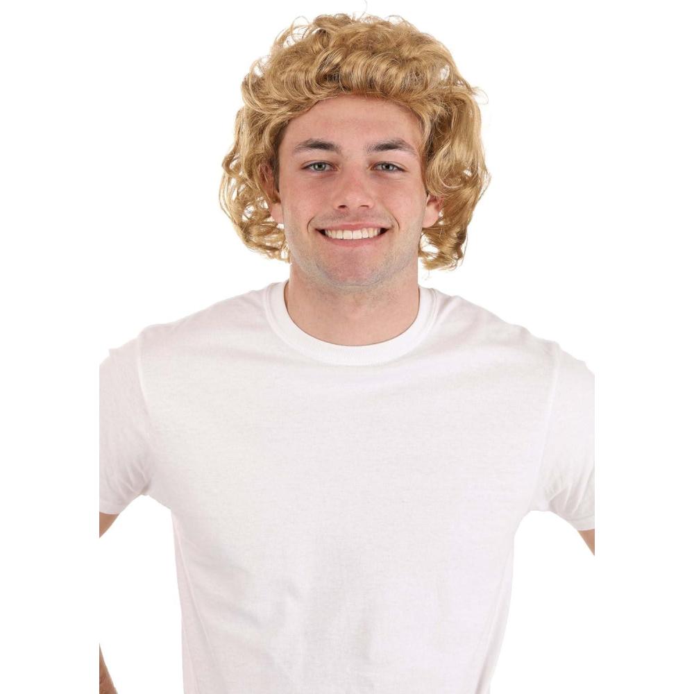 imageFun Costumes Willy Wonka and The Chocolate Factory Mens Willy Wonka Wig StandardStandard