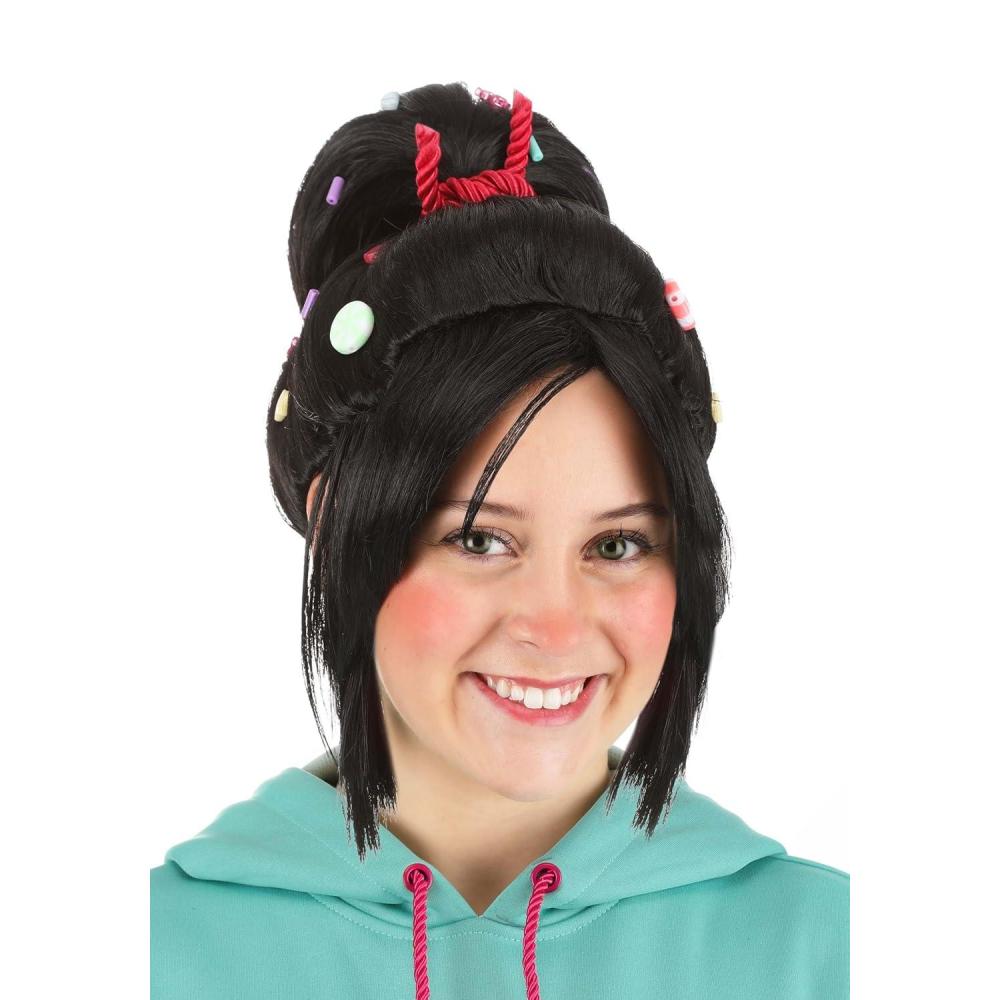 imageFun Costumes Womens Disney Wreck it Ralph Vanellope Wig