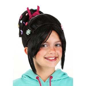Fun Costumes Disney Wreck It Ralph Vanellope Von Schweetz Costume Cosplay Wig for Kids & Toddlers