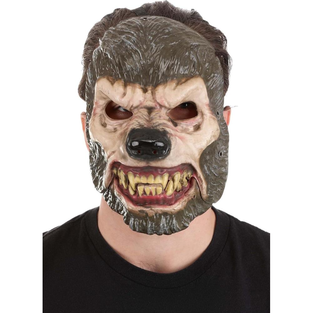 imageFun Costumes Jabbering Jaw Wolfman Adult Mask StandardStandard