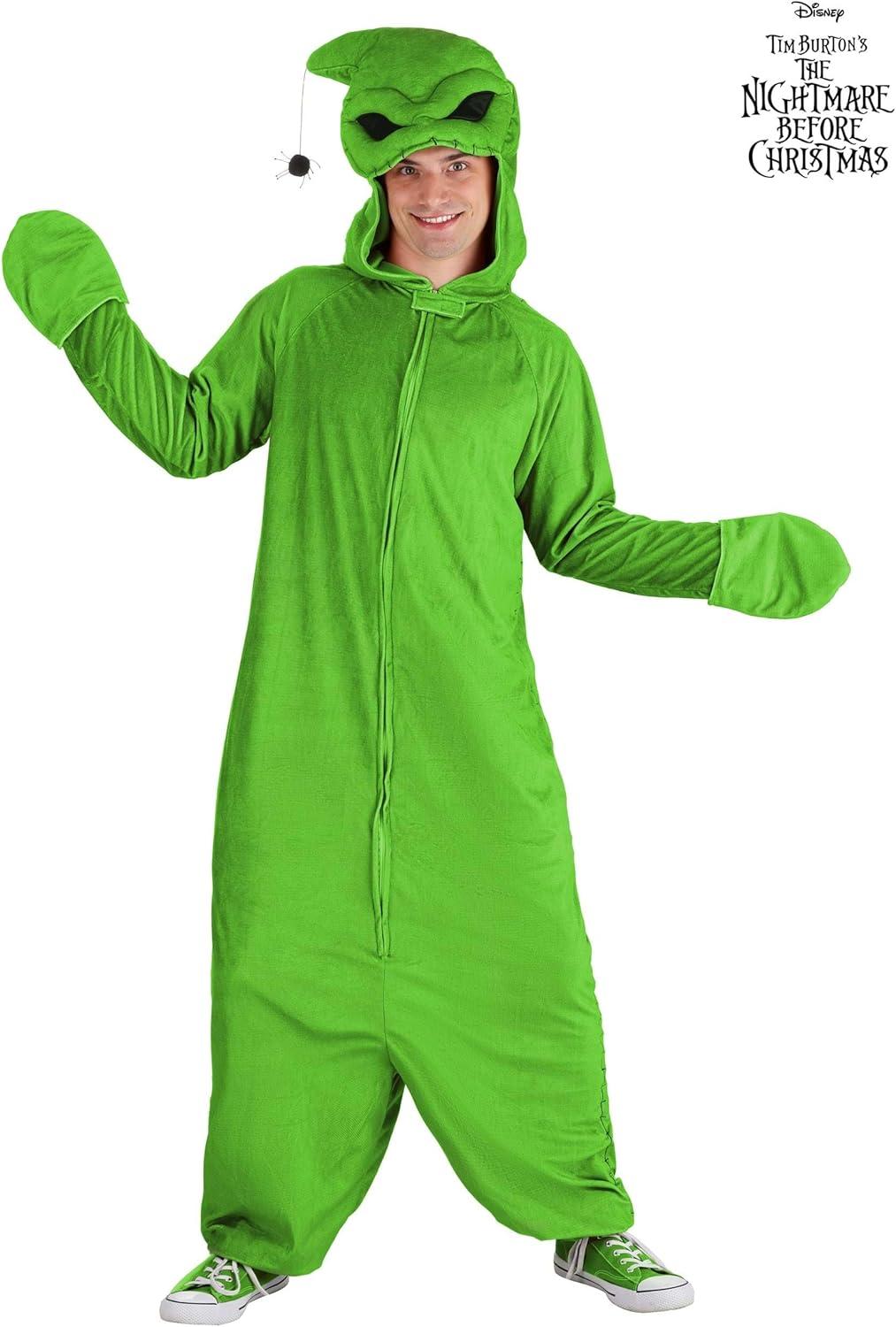 imageAdult Deluxe Nightmare Before Christmas Green Oogie Boogie Costume  Disney Costumes