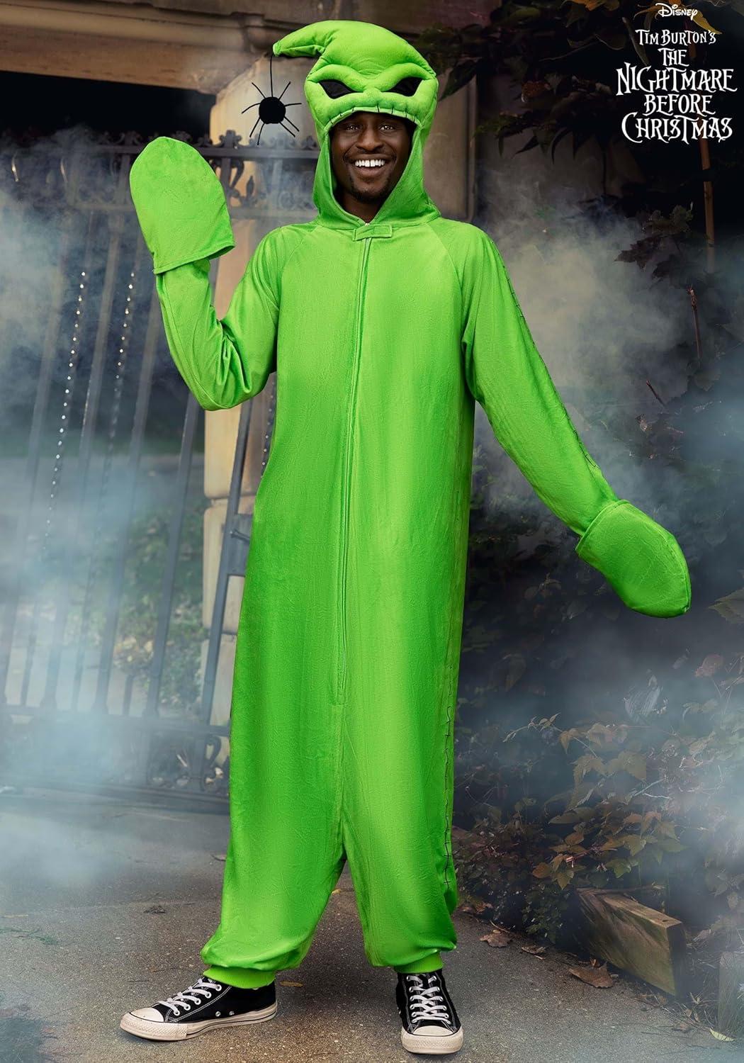 imageAdult Deluxe Nightmare Before Christmas Green Oogie Boogie Costume  Disney Costumes