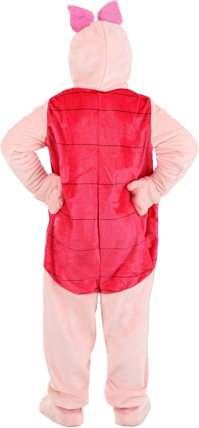 imageDeluxe Kids Piglet Costume from Disneys Winnie the Pooh Hooded Onesie Outfit for Boys and Girls