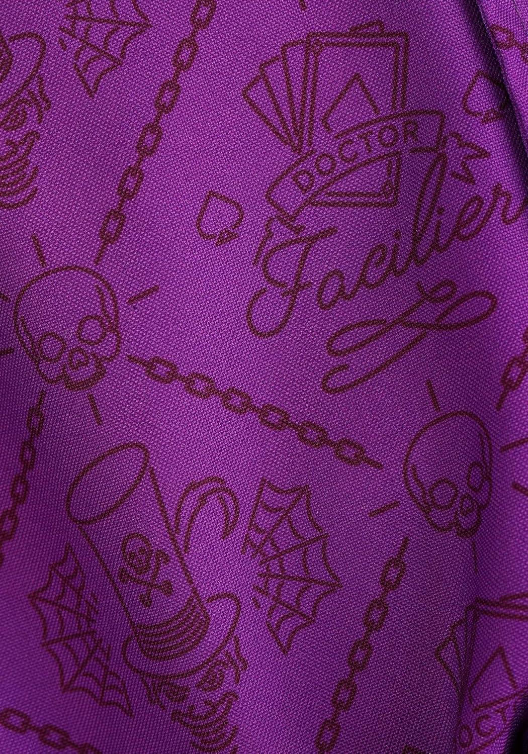 imageDisney Boys Dr Facilier Costume  The Princess and the Frog Shadow Man Outfit for Kids with Hat Necklace Vest and More