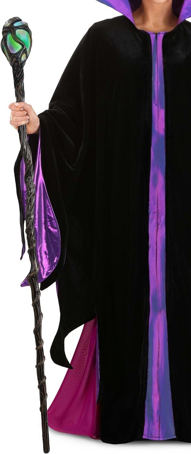 imageDisney Maleficent Staff Costume Accessory for Adults  LightUp 56Inch Disney Costume Prop  Officially Licensed