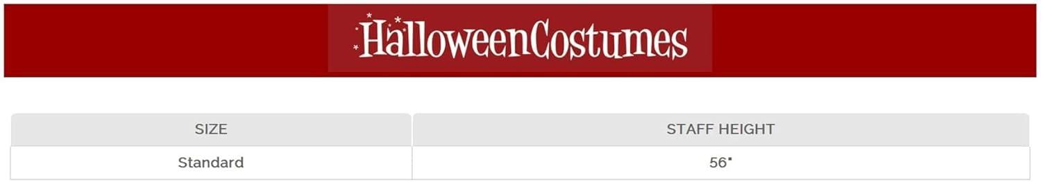 imageDisney Maleficent Staff Costume Accessory for Adults  LightUp 56Inch Disney Costume Prop  Officially Licensed