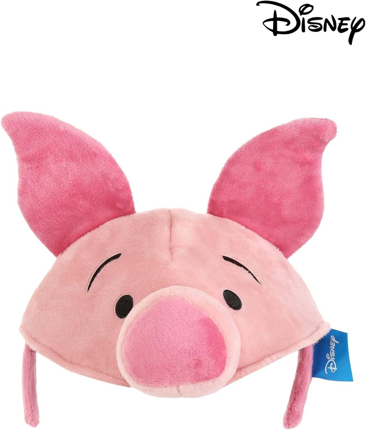 imageDisney Winnie the Pooh Piglet Plush Headband  Embroidered Ears and Snout Officially Licensed