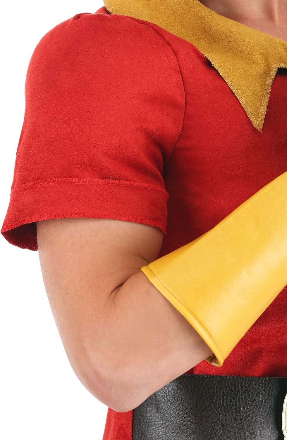 imageGaston Costume for Adults Official Disney Beauty and the Beas Mens Halloween Costume