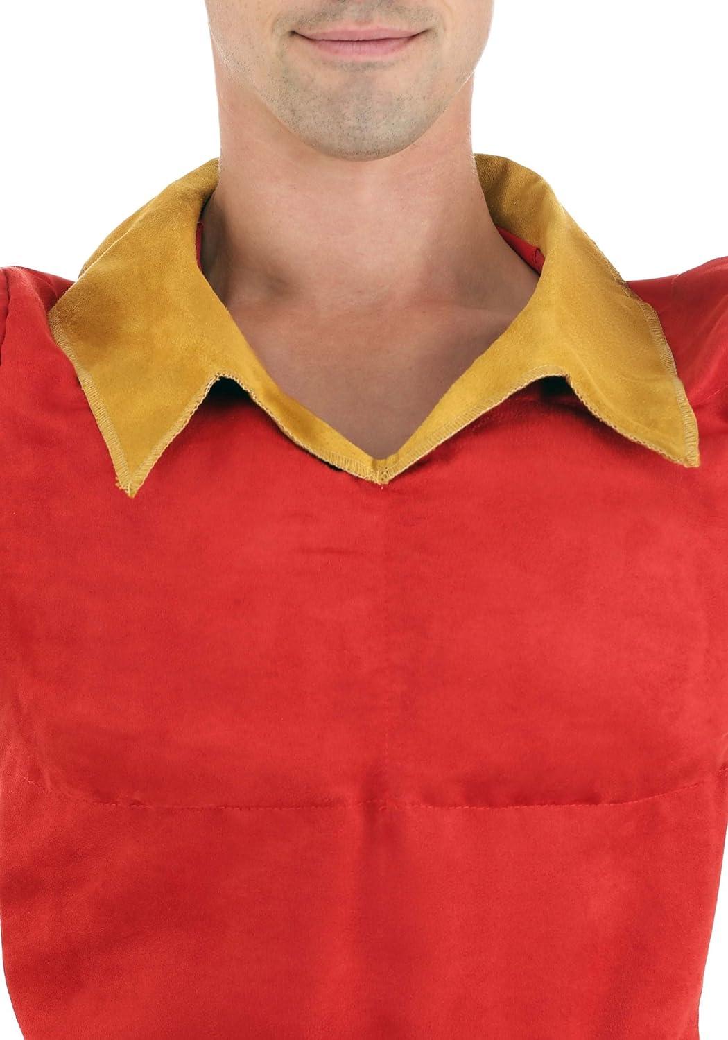 imageGaston Costume for Adults Official Disney Beauty and the Beas Mens Halloween Costume
