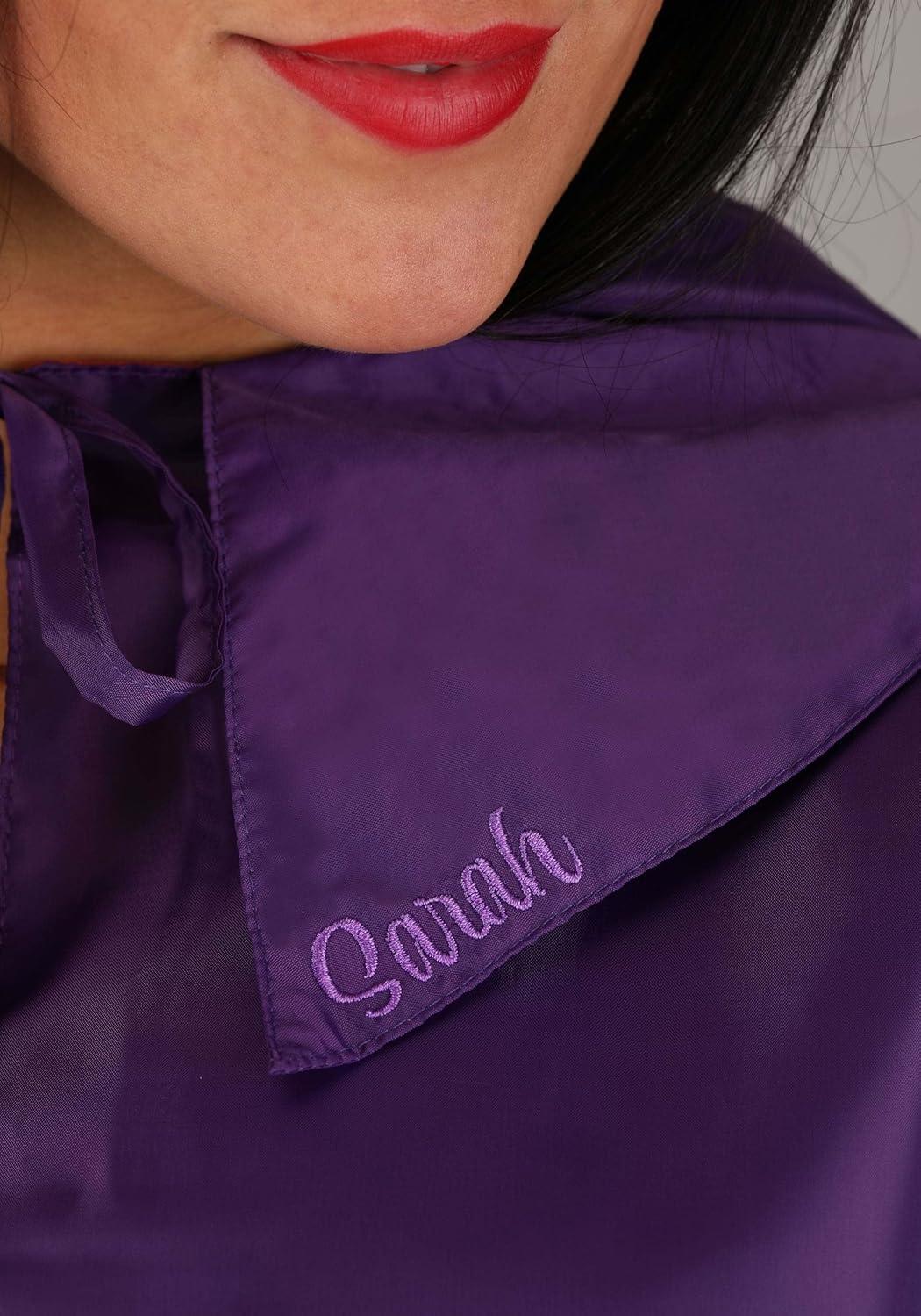 imageHocus Pocus Sarah Sanderson Hooded Capelet Purple with Embroidered CollarPurple