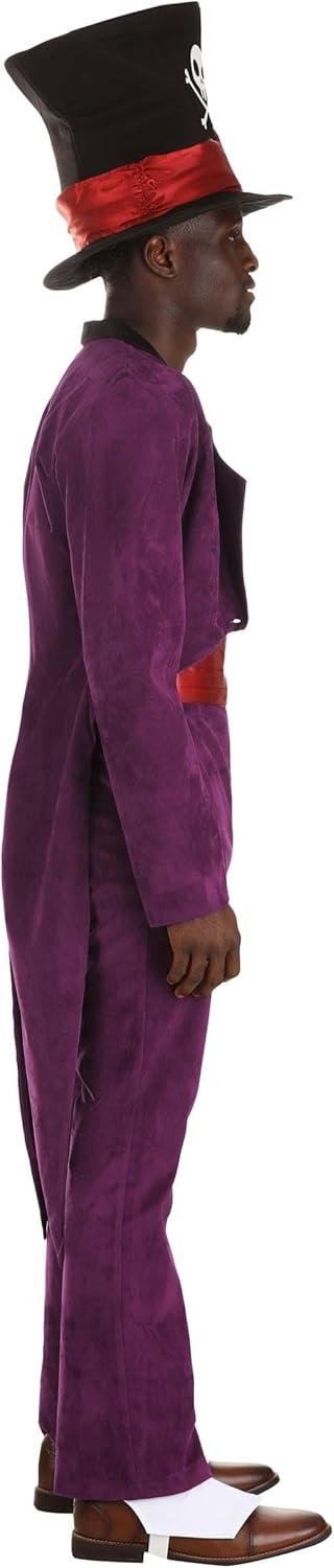 imageMagical Disney Adult Dr Facilier Mens Halloween Costume  Princess and The Frog Shadow Man Outfit for Halloween Fun