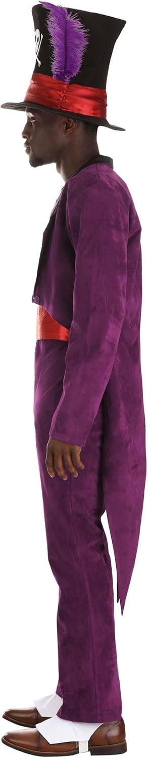 imageMagical Disney Adult Dr Facilier Mens Halloween Costume  Princess and The Frog Shadow Man Outfit for Halloween Fun