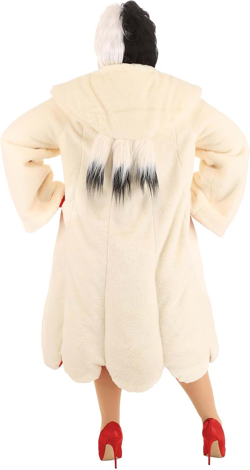 imagePlus Size Deluxe Cruella De Vil Coat Costume for Women