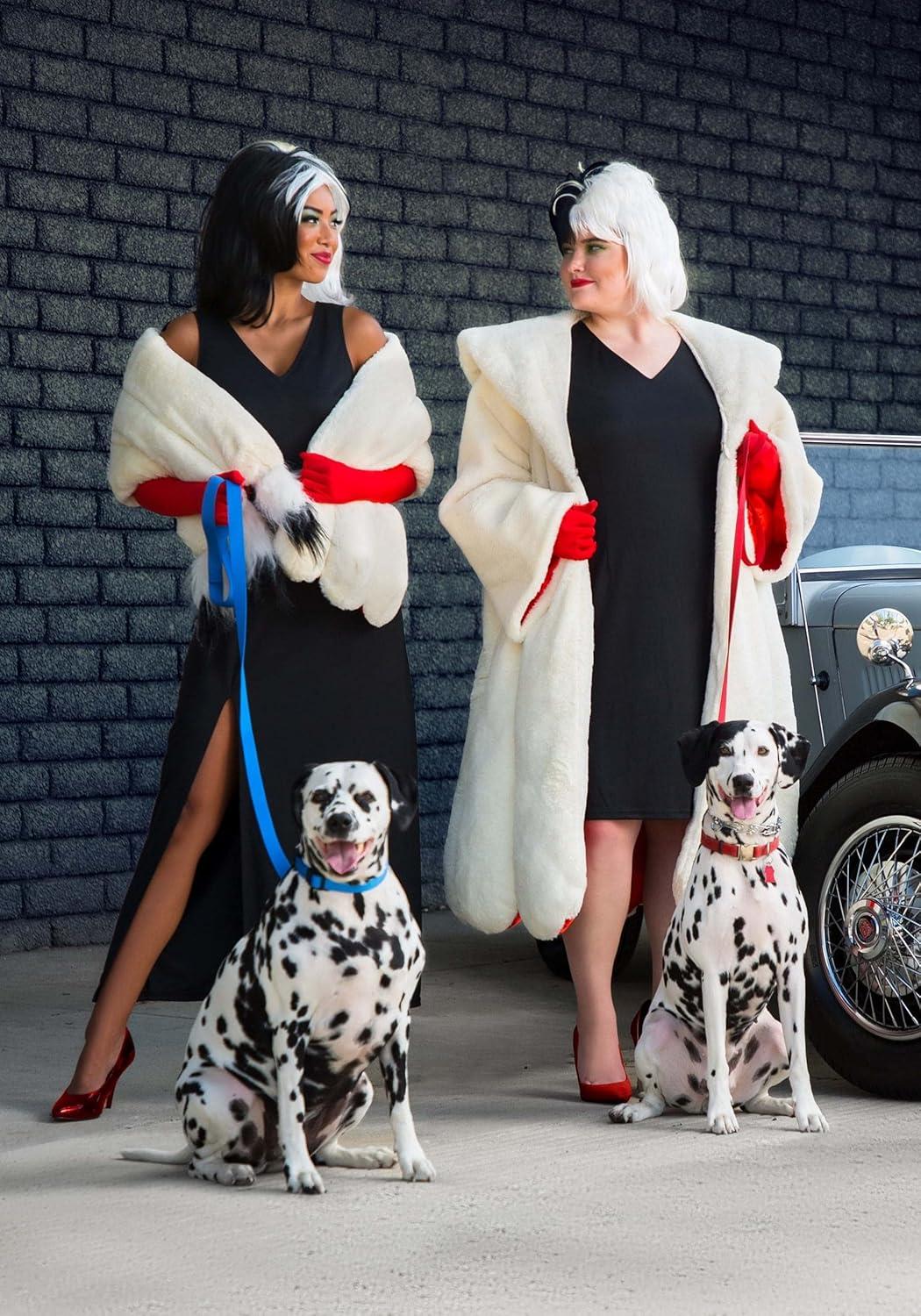 imagePlus Size Deluxe Cruella De Vil Coat Costume for Women