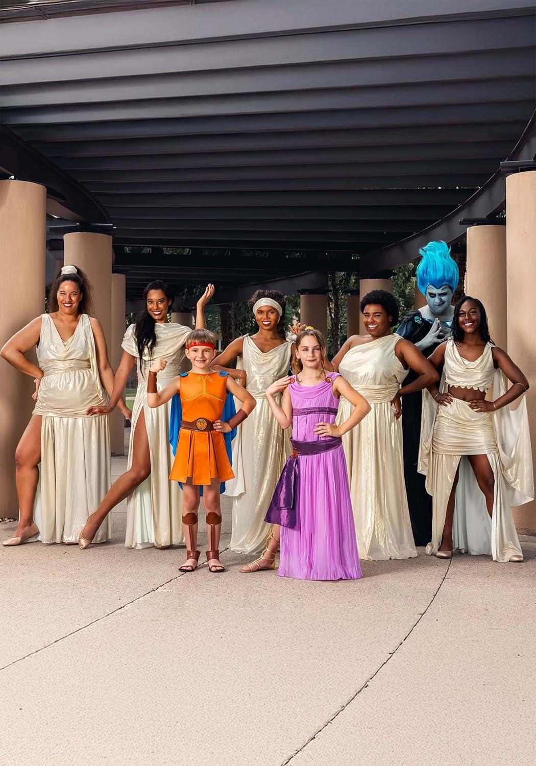 imagePlus Size Hades Costume  Disneys Hercules Hades Adult Costume Blue Haired Greek God of the Underworld