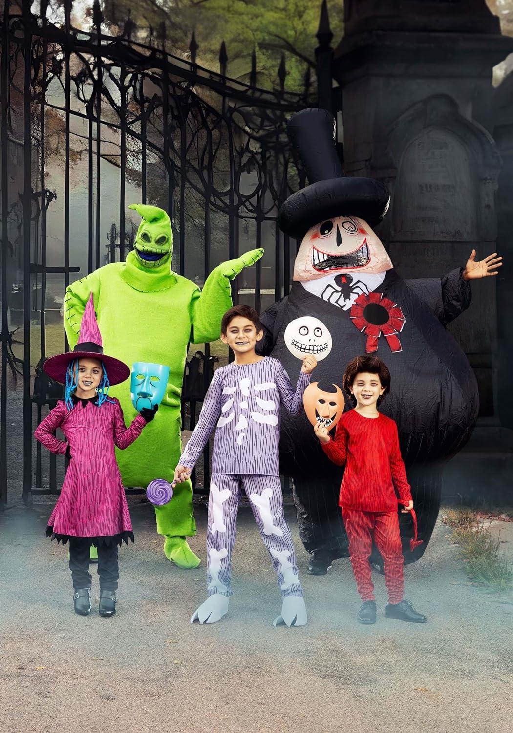 imagePlus Size Oogie Boogie Costume  Authentic Disney Adult Nightmare Before Christmas Green Oogie Boogie Costume