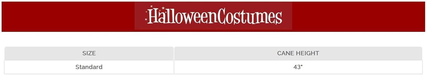 imageelope Disney Princess ampamp The Frog Dr Facilier Cane Costume Accessory for Adults  44quot Costume Staff  Officially Licensed