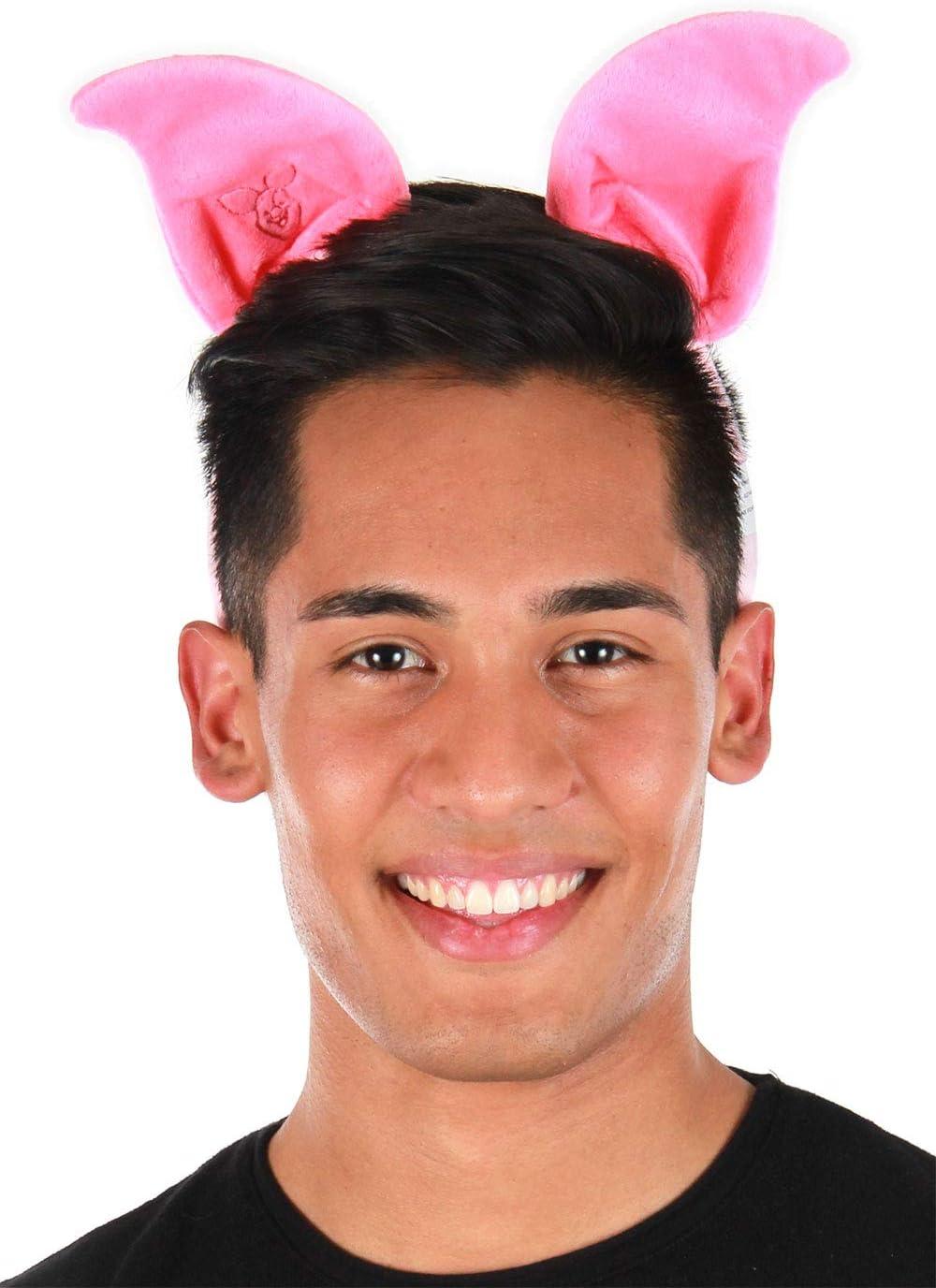 imageelope Disney Winnie The Pooh Piglet Ears Costume Headband Standard  Pink