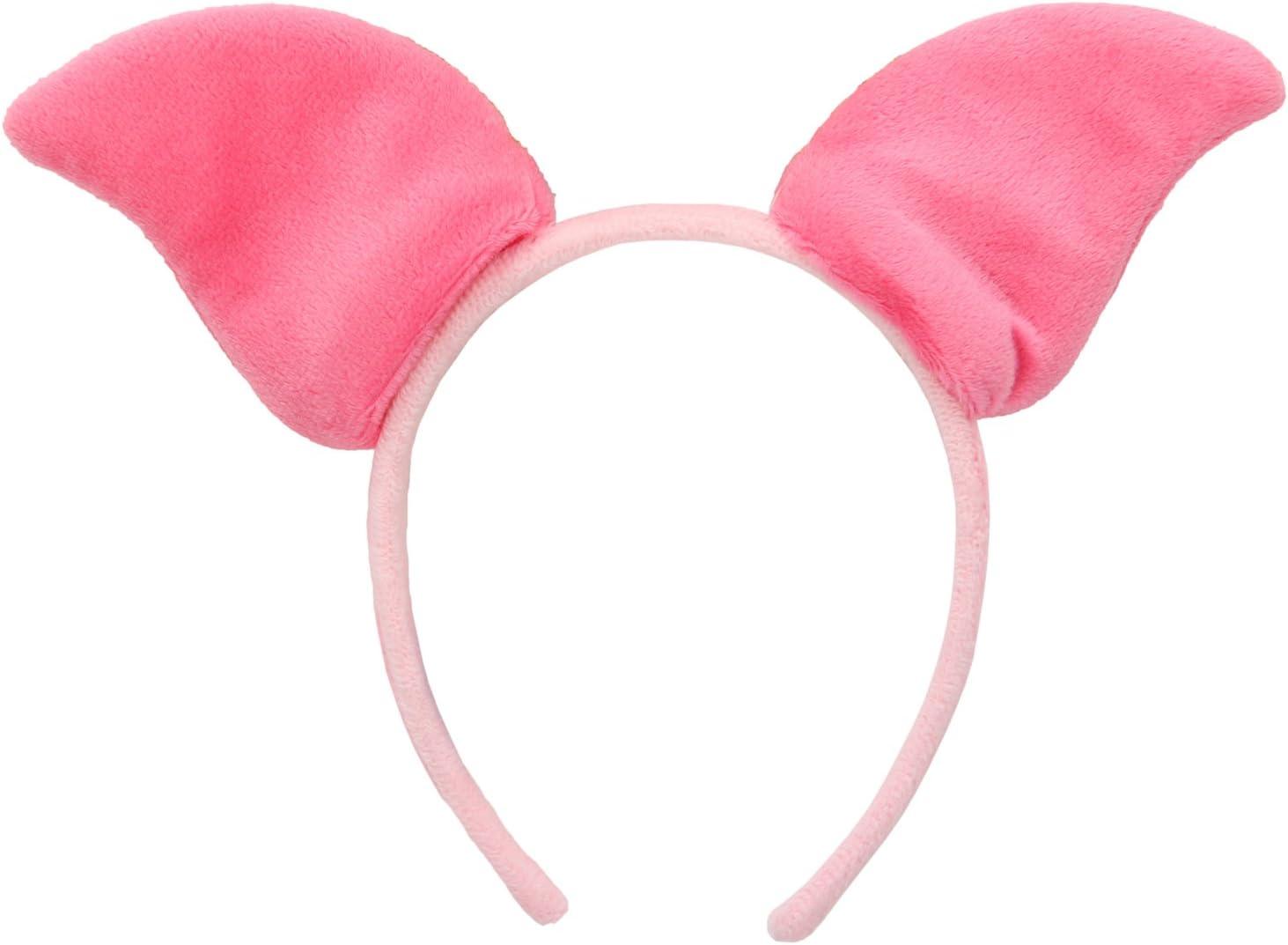 imageelope Disney Winnie The Pooh Piglet Ears Costume Headband Standard  Pink