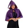imageHocus Pocus Sarah Sanderson Hooded Capelet  Purple with Embroidered CollarPurple