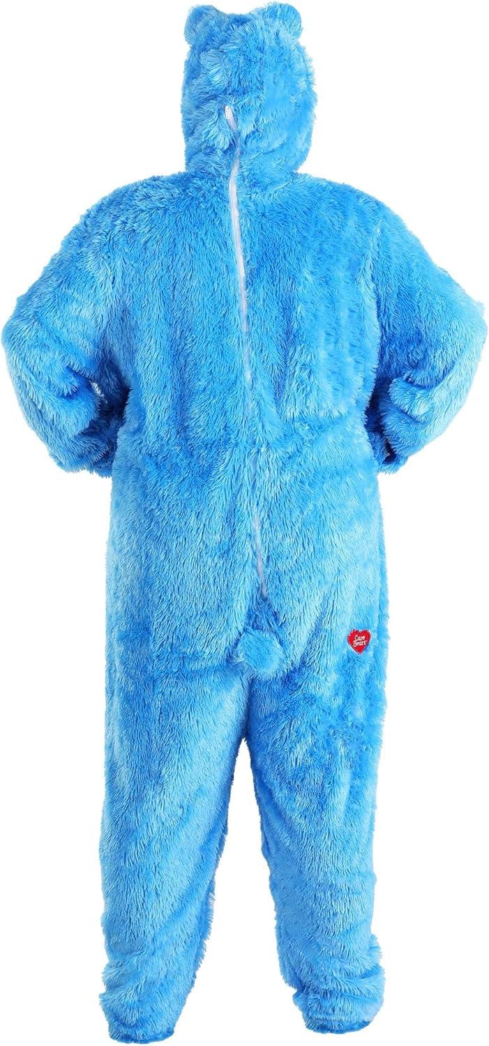 imageAdult Plus Size Care Bears Grumpy Bear Costume Onesie SuitBundle W Makeup Kit