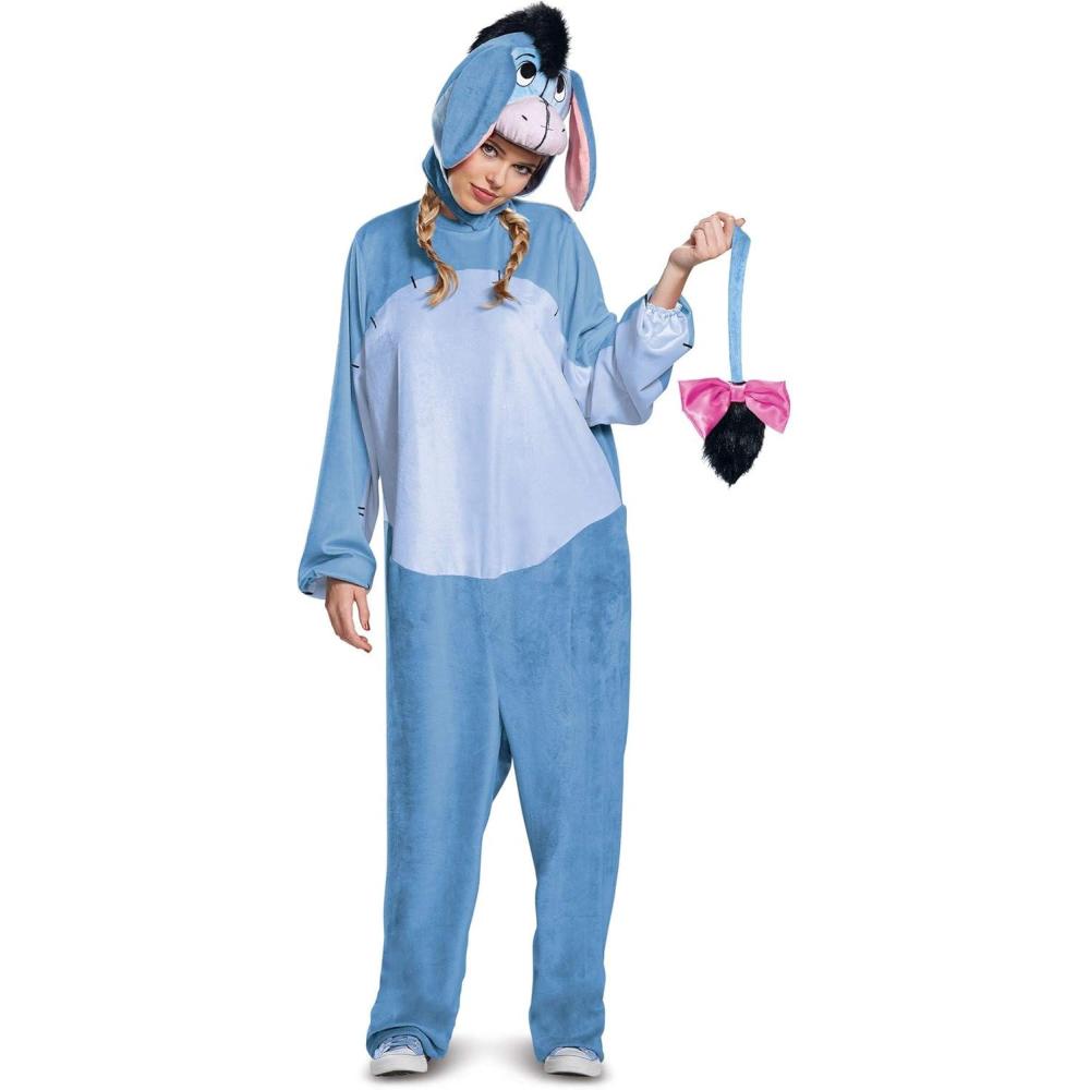 imageEeyore Deluxe Adult Costume Official Disney Winnie the Pooh Character Outfit