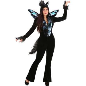 Adult Pegasus Costumes for Women, Mythical Creature Cosplay Outfit | Winged Flying Horse Halloween Costume(Black)