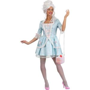 Women’s Sexy Marie Antoinette Costume Dress | 18th Century French Royalty Inspired Outfit for Halloween, Cosplay, and Dress-Up Medium