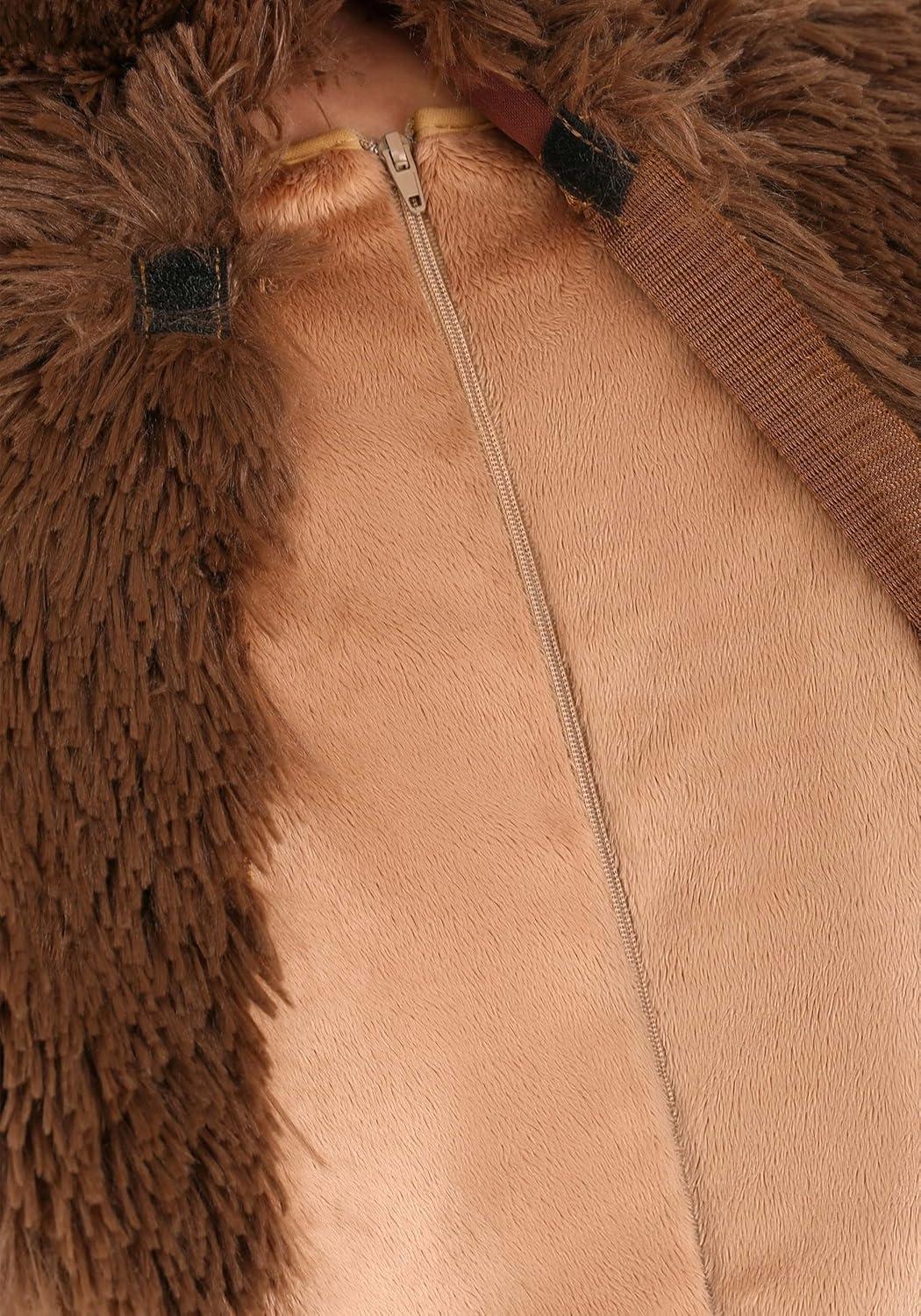 imageWizard of Oz Cowardly Lion Costume for Adults Furry Lion Jumpsuit for Movie Cosplay School Plays ampamp Halloween