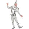 imageWizard of Oz Tin Man Costume for Men Silver Metallic Tin Man Outfit for MovieInspired Cosplay ampamp Halloween