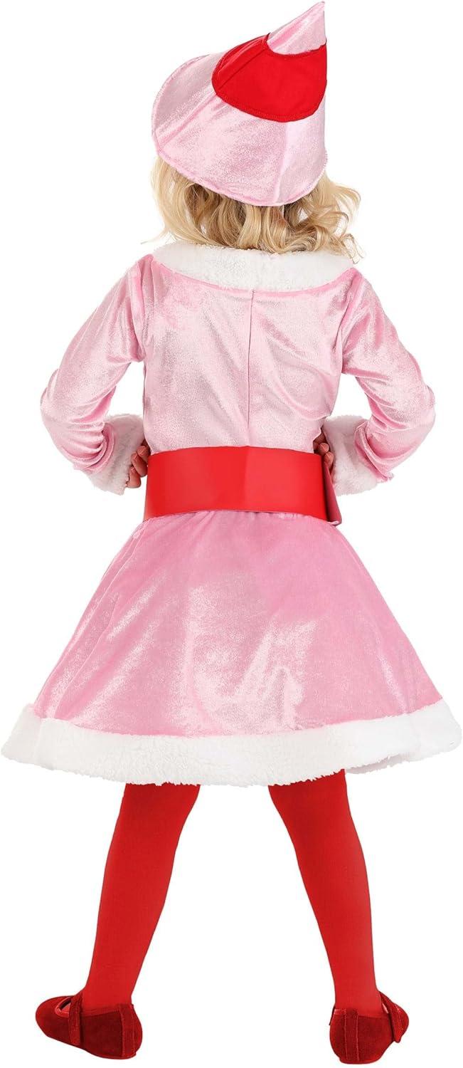 imageToddler Jovie Elf Costume for Girls Pink Elf Dress ampamp Hat for Christmas DressUp Holiday Parties ampamp Cosplay