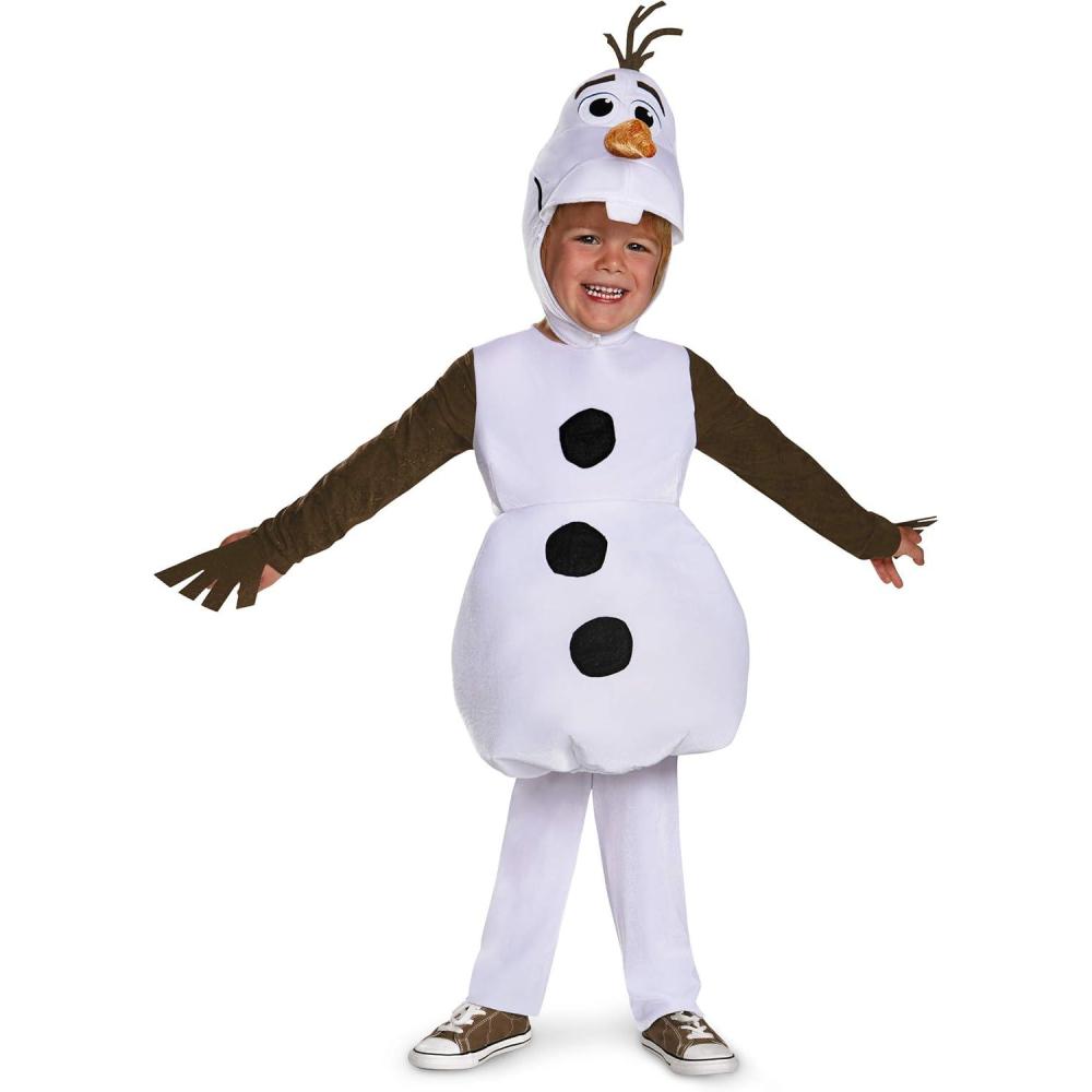 imageDisguise babyboys Olaf Toddler Classic Costume Official Frozen Halloween CostumeOne Color