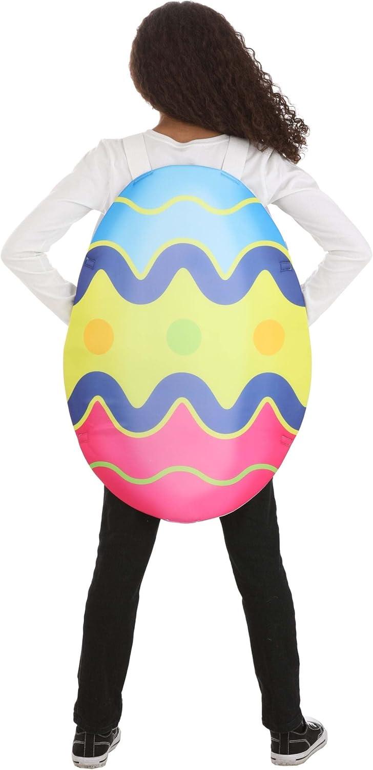 imageColorful Easter Egg Costume For Kids Funny Halloween Outfit Eggstraordinary Attire