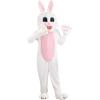 imageAdult Easter Bunny Costume Unisex Festive White Rabbit Mascot Outfit for Men and Women
